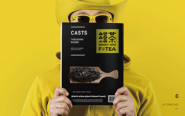 唐山绯茶品牌设计